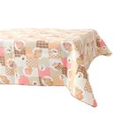 Toalha De Mesa 4 Lugares 140 X 140 Cm Tecido Oxford Estampada