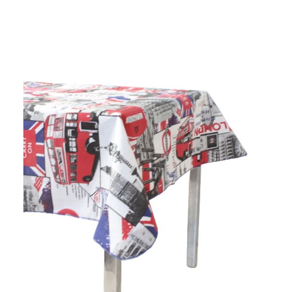 Toalha De Mesa 4 Lugares 140 X 140 Cm Tecido Verona Estampada