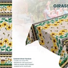 Toalha De Mesa 4 Lugares Estampada Impermeável E Térmica Esta