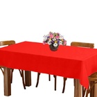 Toalha De Mesa 6 Lugares 2,00m Retangular Oxford Vermelho