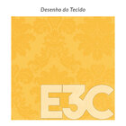 Toalha De Mesa Amarela Medalhão Lisa Quadrada 1,40m X 1,40m T