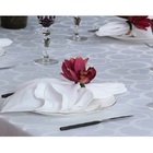 Toalha De Mesa Auguri Casa Esfera Branca 2 20m X 2 20m 10050