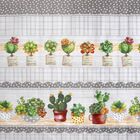 Toalha De Mesa Carinho Rolo 1,37m X 30m Cactos Kapazi