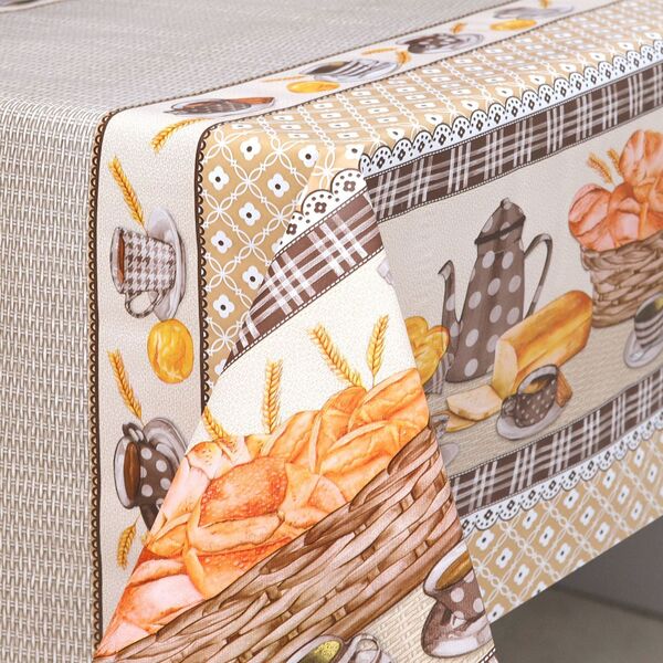 Toalha De Mesa Carinho Rolo 1,37m X 30m Café Da Manhã Kapazi