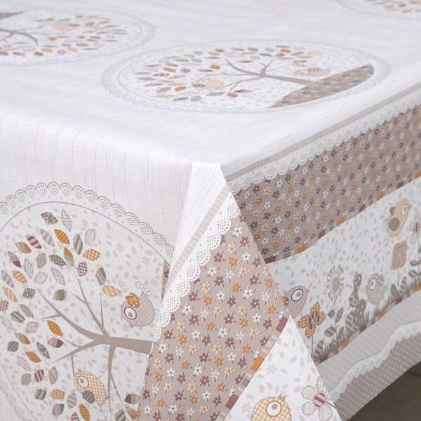 Toalha De Mesa Carinho Rolo 1,37m X 30m Corujas Kapazi