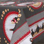 Toalha De Mesa Carinho Rolo 1,37m X 30m Galinha Da Angola Kap