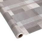 Toalha De Mesa Classic Rolo 1,37m X 20m Geométrico Cinza Kapa