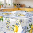 Toalha De Mesa Classic Rolo 1,37m X 20m Limão Siciliano Kapazi