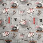 Toalha De Mesa Classic Rolo Café Paris 1,37mx20m Kapazi