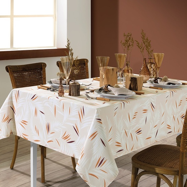 Toalha De Mesa Clean Athenas 6 Lugares 140x210cm Dohler Estam