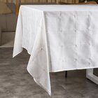 Toalha De Mesa Copa E Cia Unité 10 Lug Retangular - Branco