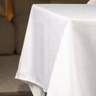 Toalha De Mesa Copa E Cia Versatile  4 Lug Quadrada - Branco