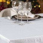 Toalha De Mesa Copa E Cia Versatile Silver - 6 Lug Retangula