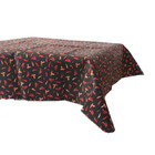 Toalha De Mesa De 6 Lugares Tecido Oxford Retangular Estampada