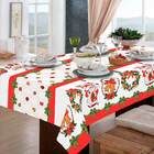 Toalha De Mesa De Natal 2 20m X 1 40m Retangular Estampada -