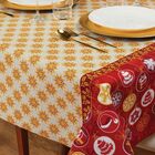 Toalha De Mesa Enfeites 1 40 X 2 50 M Lepper Vermelho Un