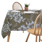 Toalha De Mesa Firenze Gardênias - 140x300cm