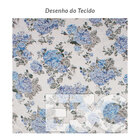 Toalha De Mesa Grande Laguna Retangular 2,20m X 1,40m Tecido