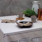 Toalha De Mesa Impermeável Cups 160x220cm Kacyumara