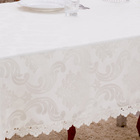 Toalha De Mesa Jacquard Palha Retangular [f101]