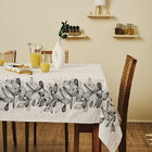 Toalha De Mesa Lepper Quadrada Clara 140mx140m Bege