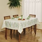 Toalha De Mesa Lepper Retangular Buriti 155mx250m Verde