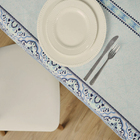 Toalha De Mesa Lepper Retangular Vila Rica 140m X 210m Azul