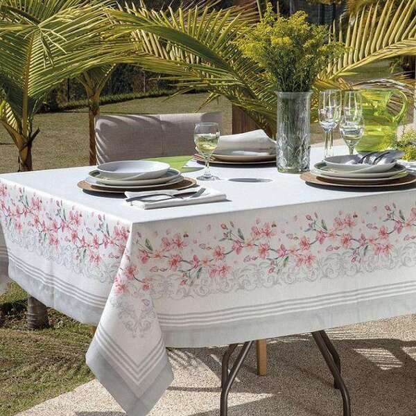 Toalha De Mesa Linha K Digital Enna 1 60x1 60m Kacyumara