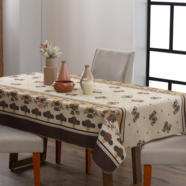 Toalha De Mesa Linhão 2,10 X 1,40 6 Lugares Premium Rustica C