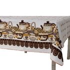 Toalha De Mesa Linhão 4 Lugares 140 X 140 Cm Super Premium