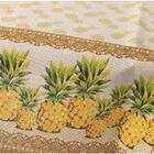 Toalha De Mesa Linhão 4 Lugares 140 X 140 Cm Super Premium