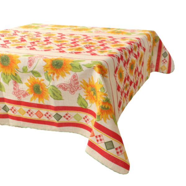 Toalha De Mesa Linhão 6 Lugares 140 X 210 Cm Super Premium