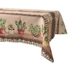 Toalha De Mesa Linhão 6 Lugares 140 X 210 Cm Super Premium