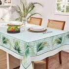 Toalha De Mesa Lu Estampada Lepper Verde 1,40 X 2,20 M(6 Luga