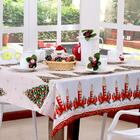 Toalha De Mesa Natalina Quadrada [f101]