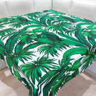 Toalha De Mesa Oxford 1,40x1,40m  Folhagem