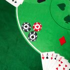 Toalha De Mesa Para Jogos Redonda Aveludada 1 60m - Wp