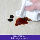 Toalha De Mesa Plástico Transparente  Pvc 4,00x1,40 - 0,15mm