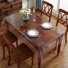 Toalha De Mesa Plástico Transparente Impermeável 2,50 X 1,40