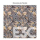 Toalha De Mesa Preta Nord Retangular 2,20m X 1,40m Tecido Jac