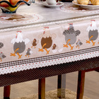 Toalha De Mesa Pvc Carijó Retangular [f101]