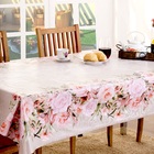 Toalha De Mesa Pvc Jardim Quadrada [f101]