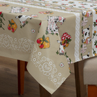 Toalha De Mesa Pvc Térmico 2.40 X 1.40 Estampada Impermeável