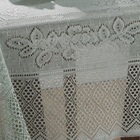 Toalha De Mesa Quadrada 1 50m X 1 50m Em Renda Color Interlar