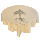 Toalha De Mesa Quadrada 4 Lugares 160x160cm Jardinière Em Lin