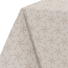 Toalha de Mesa Super Prática Quadrada Estampada 4 Lugares Copacabana 1,40 m x 1,40 m Com 1 peça