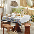 Toalha De Mesa Quadrada Basic 1.40m X 1.40m Teka Azul Un