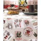 Toalha De Mesa Quadrada Döhler Clean Athenas 4 Lugares - Emma