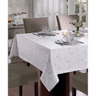 Toalha De Mesa Quadrada Jacquard Lumina Ii Branco