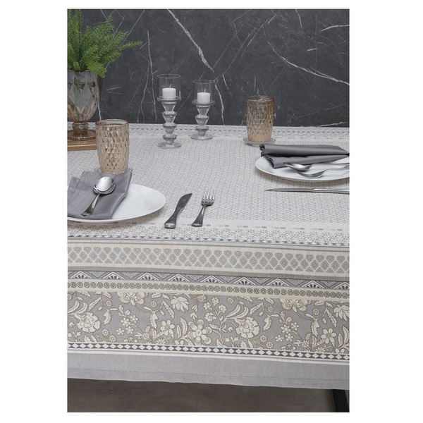 Toalha De Mesa Quadrada Linho Vieny 1,58x1,58 Kacyumara